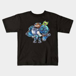 Cyborg and Beastboy Kids T-Shirt